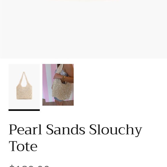 American & beyond slouchy pearl bag - Picture 4 of 7